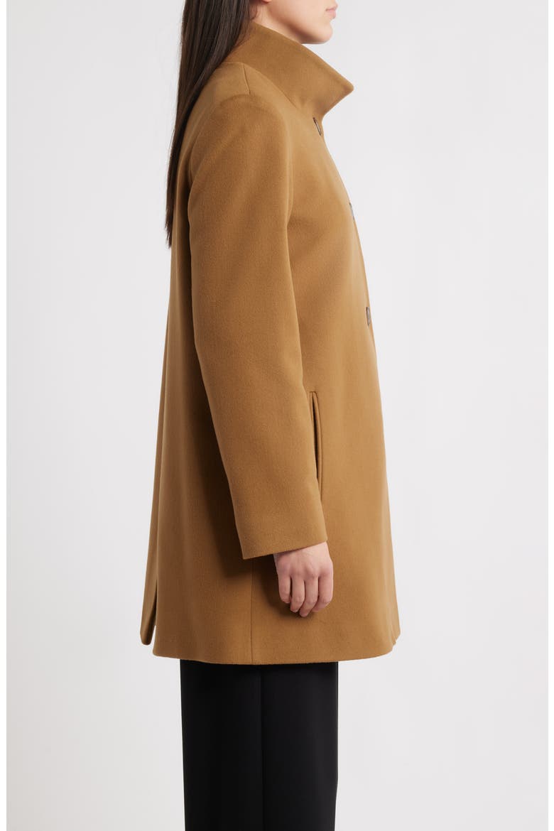 Grace Stand Collar Wool Coat (Nordstrom Exclusive), Alternate, color, VICUNA