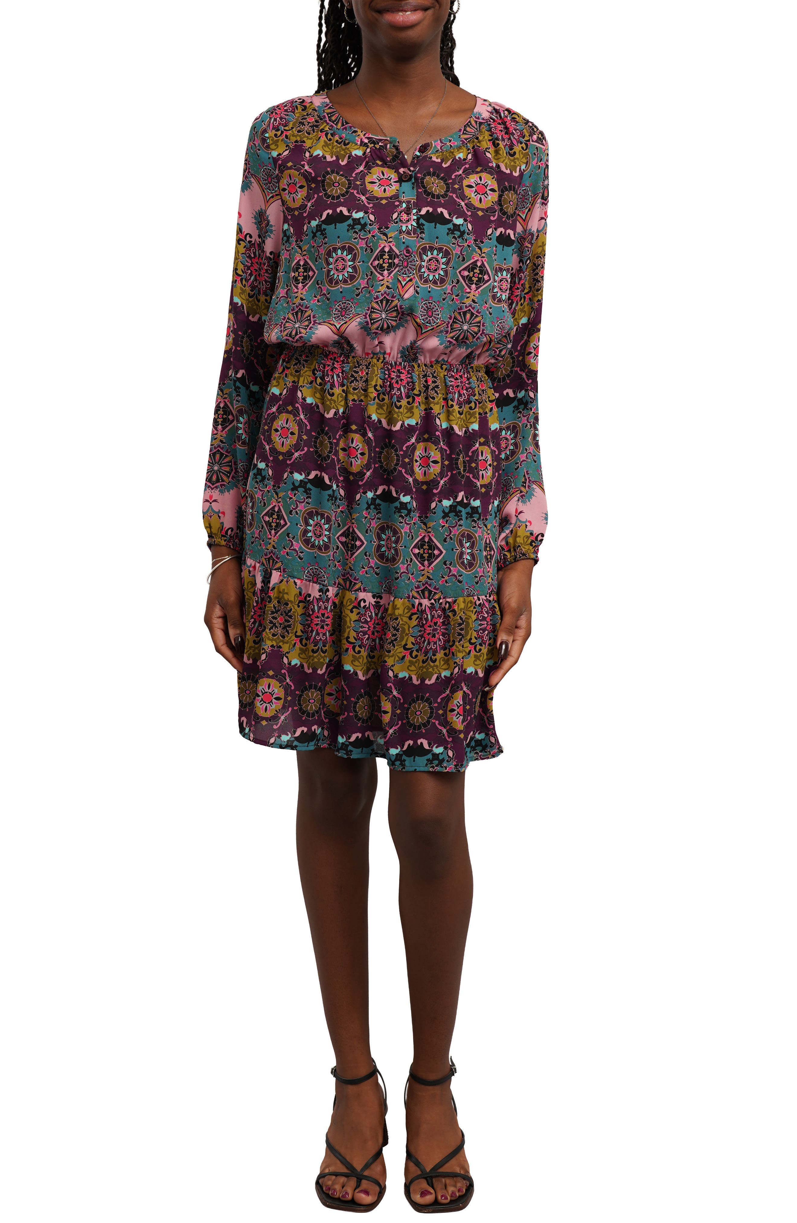 Tiered Minidress