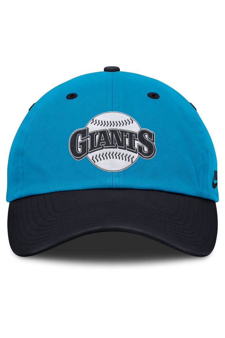 Men's Nike Blue/Navy San Francisco Giants Neon 90s Club Adjustable Hat, Alternate, color, Blue