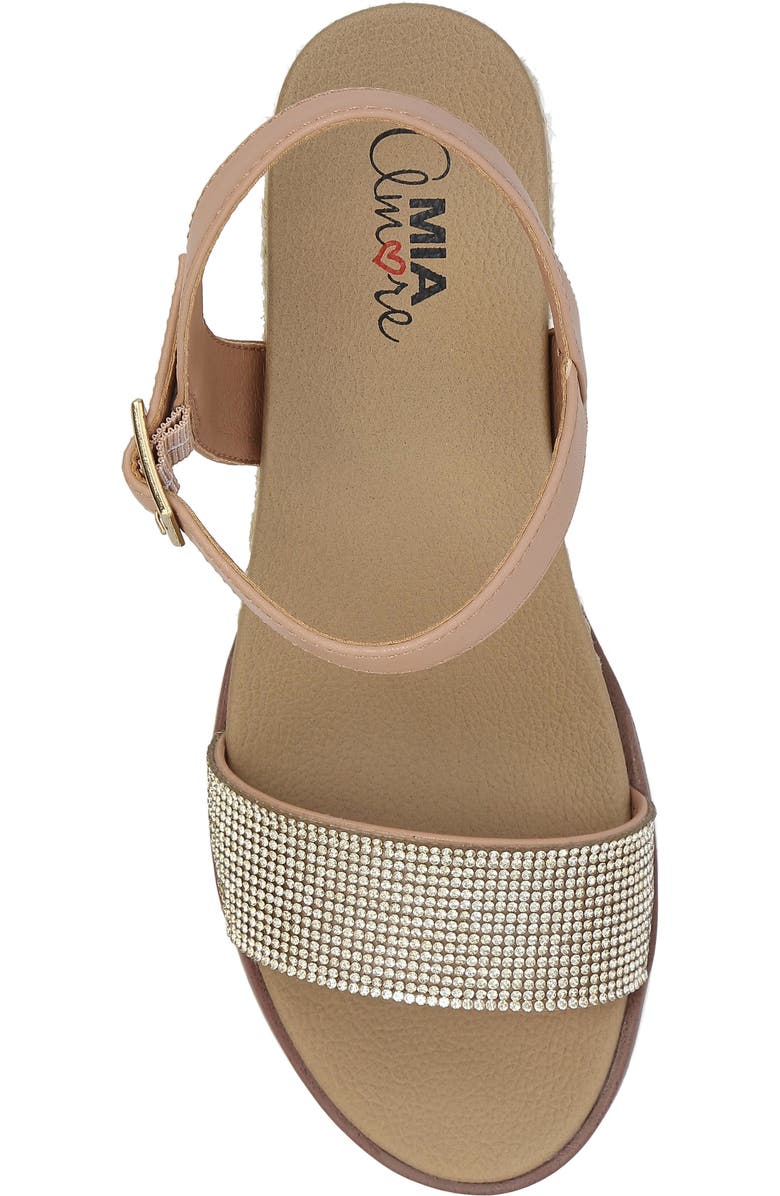 MIA AMORE Lonny Espadrille Wedge Sandal, Alternate, color,