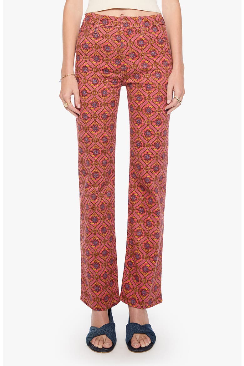The Kick It High Waist Straight Leg Jeans, Main, color, ANTIVENOM