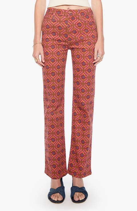 The Kick It High Waist Straight Leg Jeans