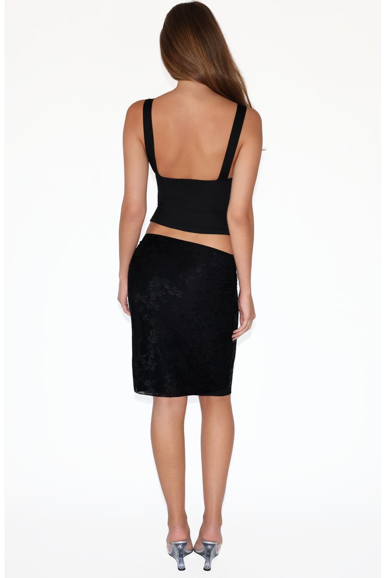 Orly Velvet Contrast Crop Tank, Alternate, color, BLACK