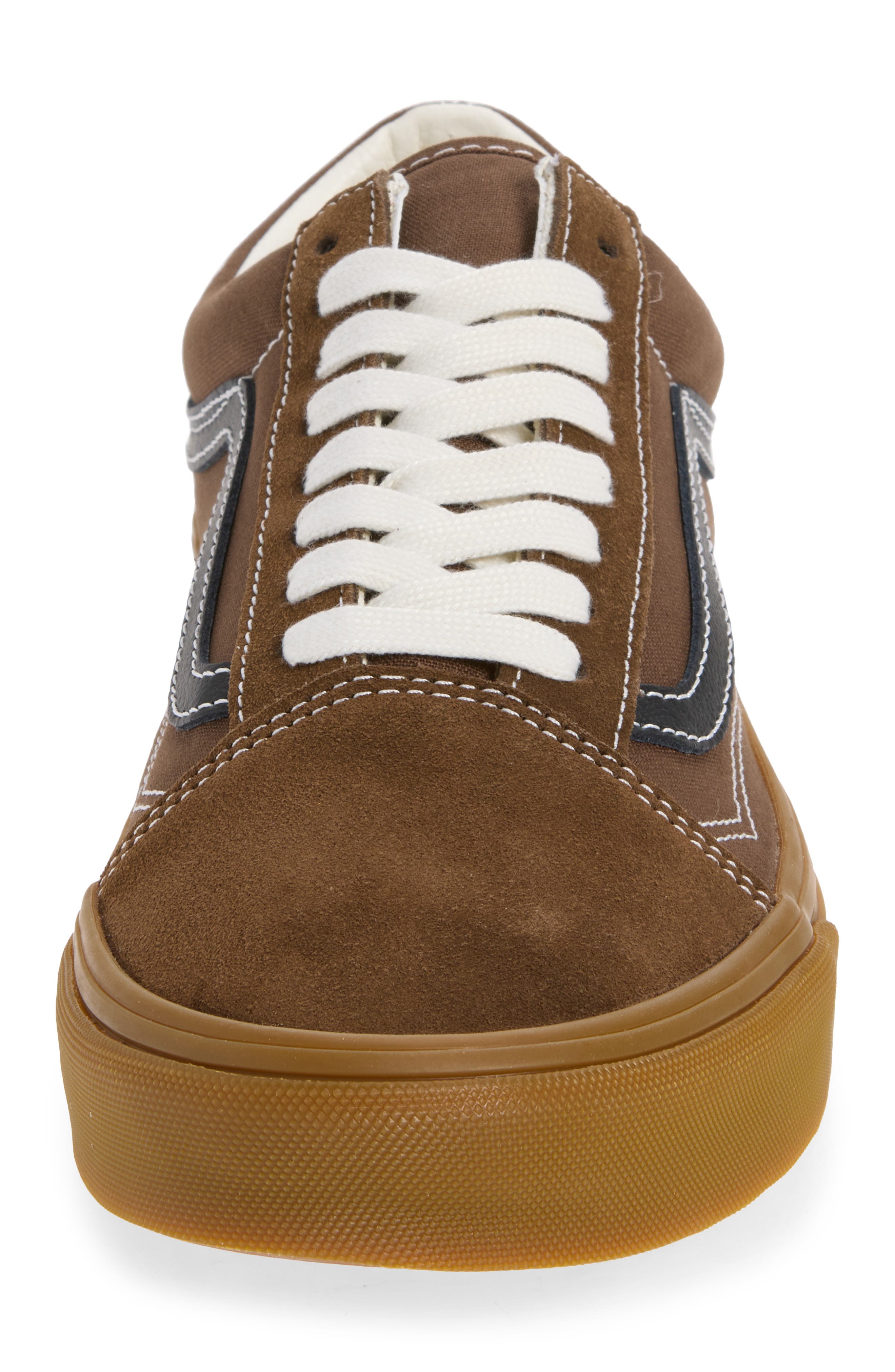 Old Skool Sneaker, Alternate, color, GUM VINTAGE COCOA