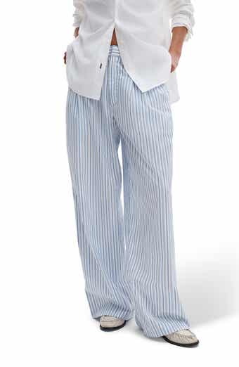 Chappell Stripe Cotton Poplin Pants