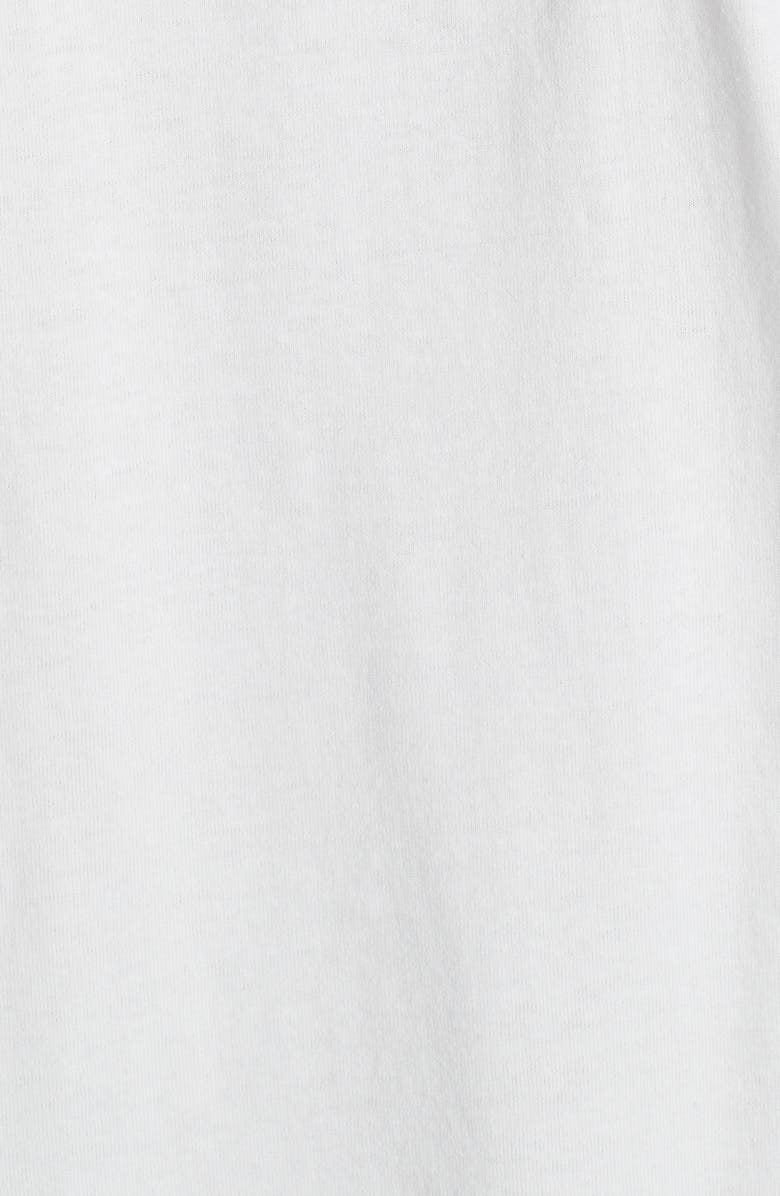 Palm Angels Logo Graphic Tee, Alternate, color, White Black