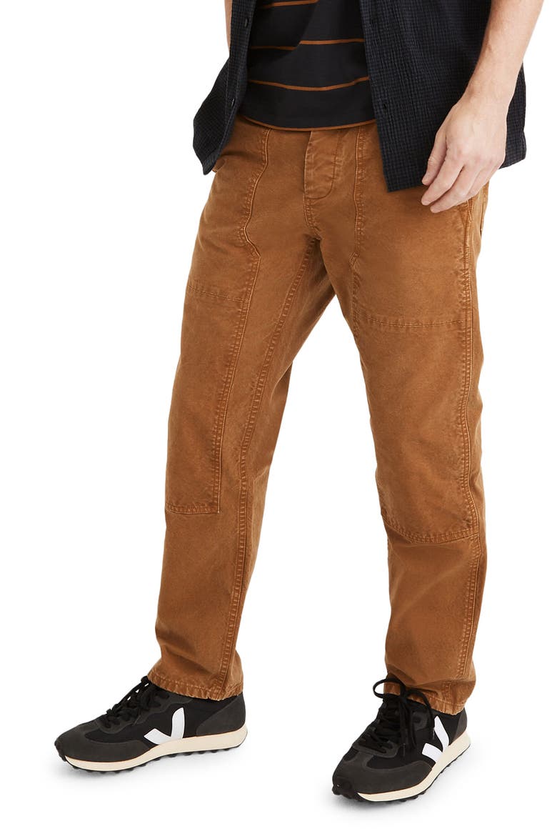 Men's Relaxed Straight Leg Workwear Pants, Main, color, DRIED CEDAR