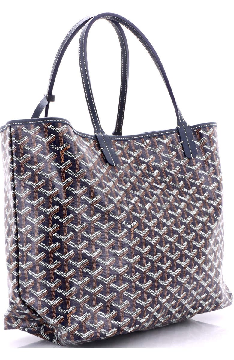 Pre-Owned Goyard Saint Louis Tote Coated Canvas PM, Alternate, color, Blue
