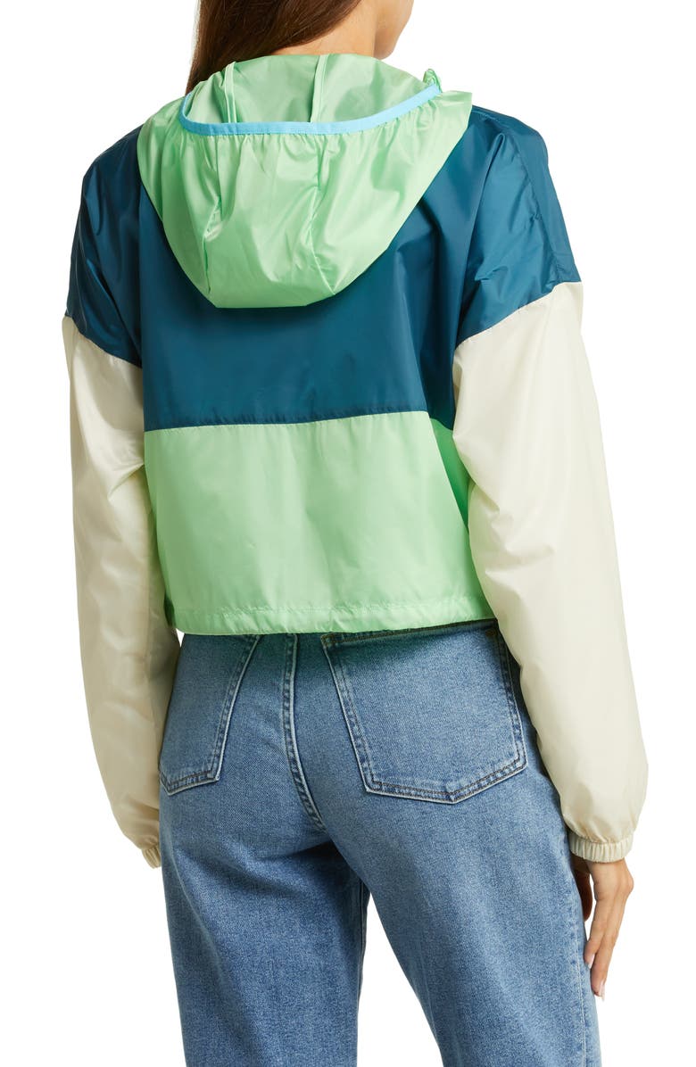 Cotopaxi Colorblock Teca Crop Hooded Jacket, Alternate, color,