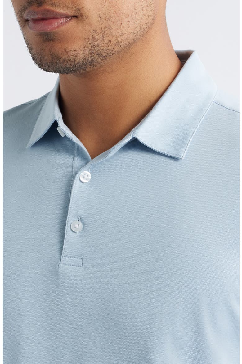 Northpark Cotton Blend Polo, Alternate, color, LIGHT BLUE