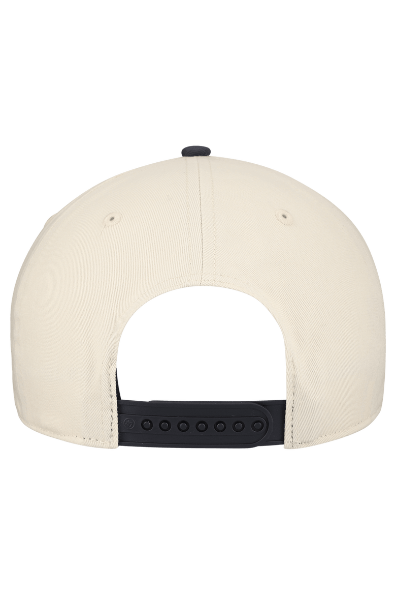 Men's '47 Cream Carson Hocevar Flag Fill Two-Tone Hitch Adjustable Hat, Alternate, color, Cream