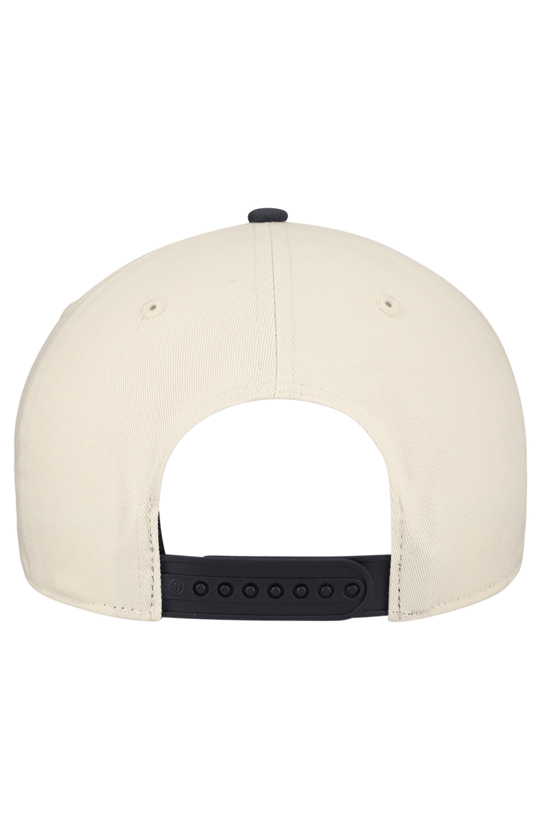 '47 Men's '47 Cream Carson Hocevar Flag Fill Two-Tone Hitch Adjustable Hat, Alternate, color, Cream