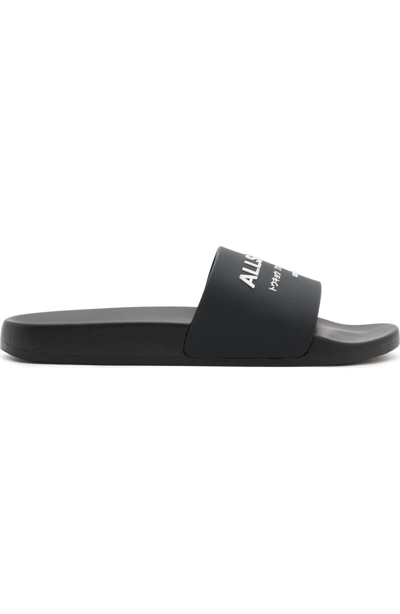 AllSaints Underground Slide Sandal, Alternate, color,