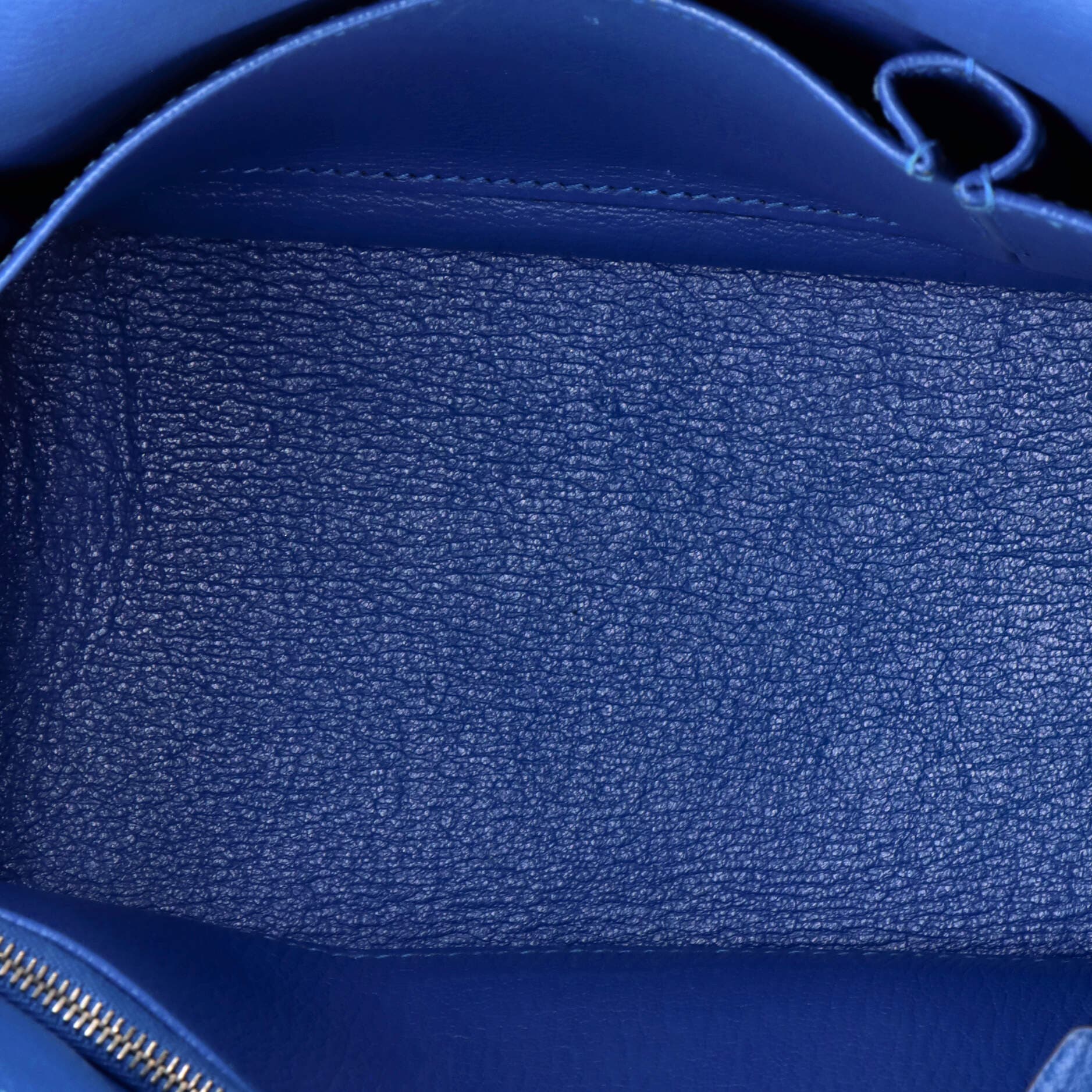 Pre-Owned Hermes Jypsiere Bag Clemence 28, Alternate, color, Mykonos