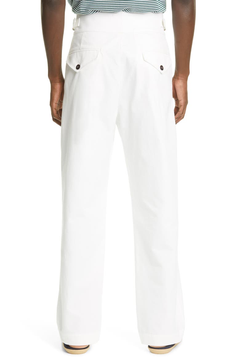 Twill Gurkha Pants (Nordstrom Exclusive Color), Alternate, color, WHITE