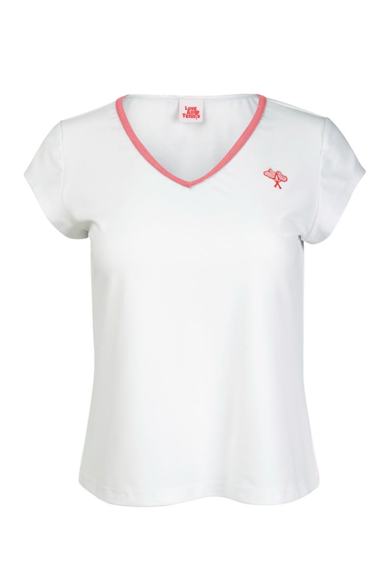 Love All Tennis Women's Kate Top Limited, Main, color, Pink