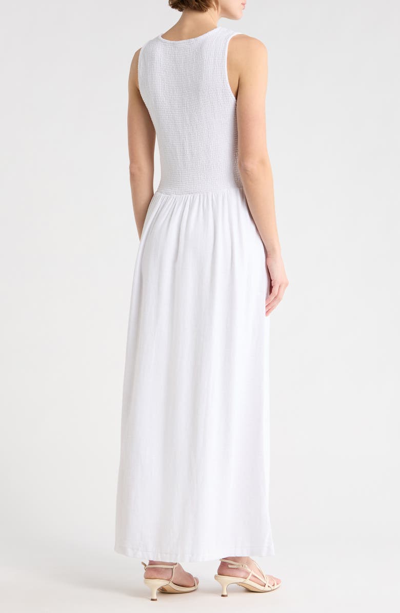 Splendid Malibu Smocked Sundress, Alternate, color, White