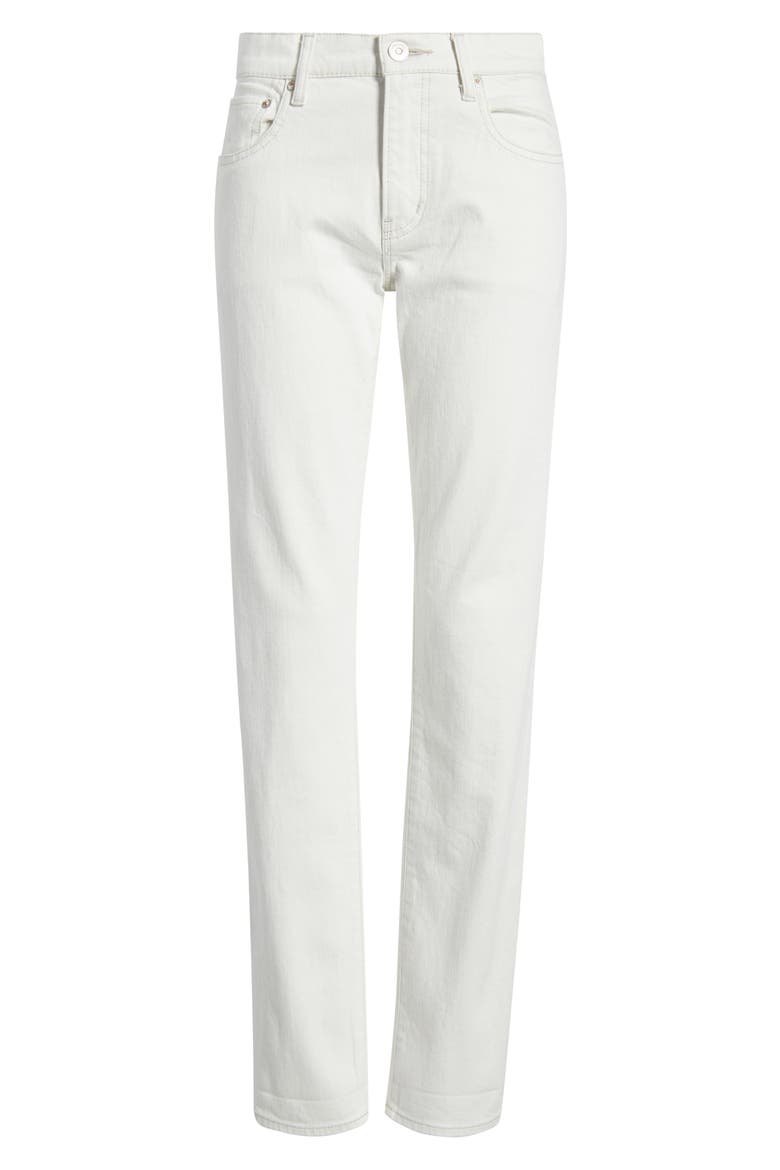 Keane Slim Straight Leg Jeans, Alternate, color, WHITE