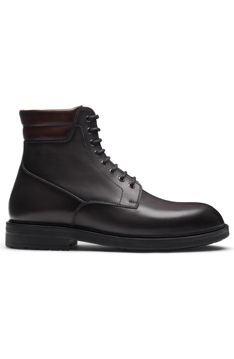 Magnanni Grayson Lace-Up Lug Sole Boot, Alternate, color,
