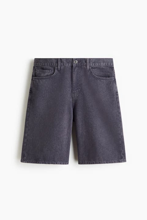 Relaxed Denim Shorts