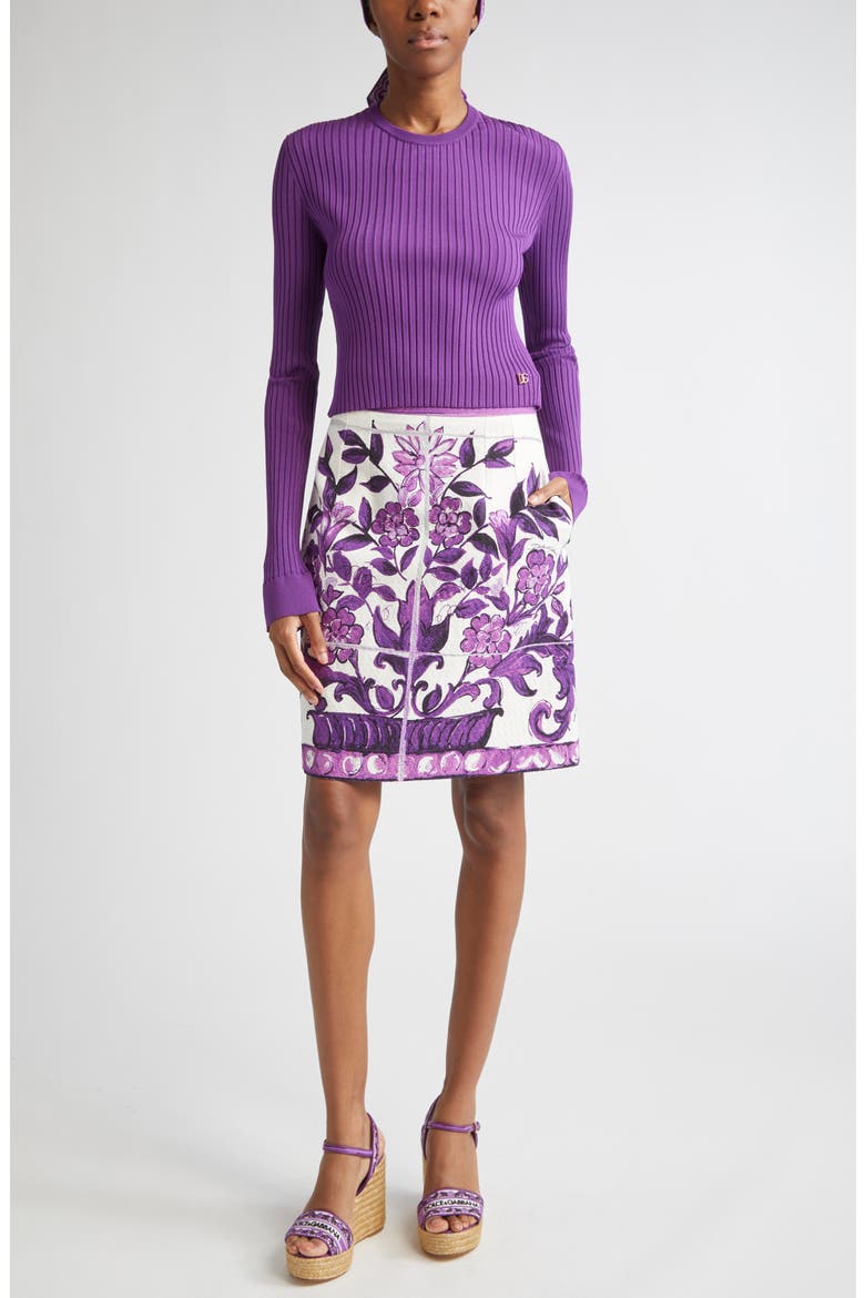 Crop Rib Sweater, Alternate, color, F0373 VIOLA 1