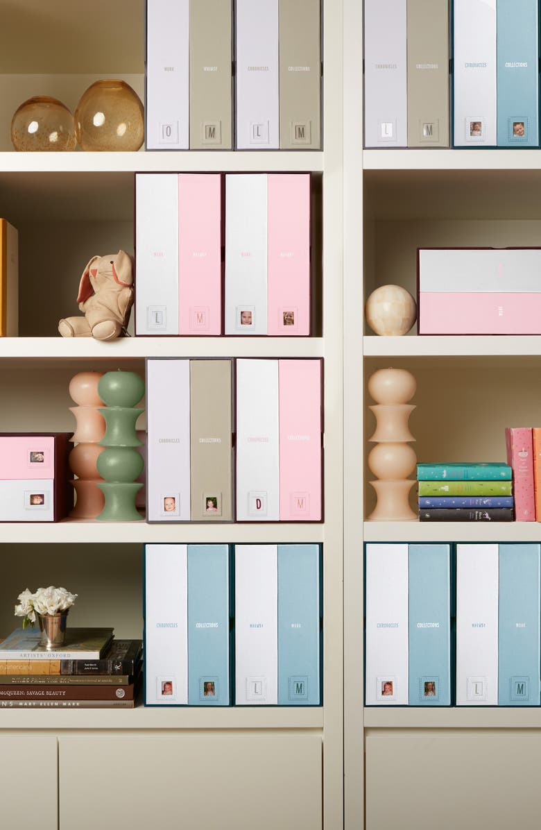 Savor Baby Deluxe Keepsake Box, Alternate, color, Light Blue