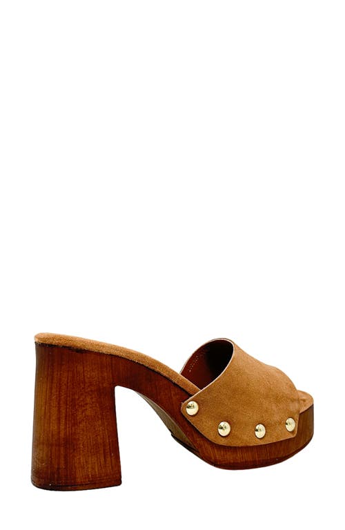 Shushop Fabiola Platform Slide Sandal