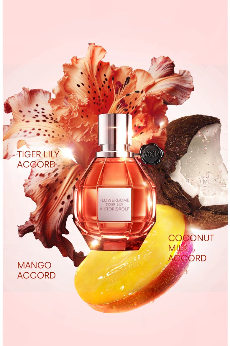 Flowerbomb Tiger Lily Eau de Parfum 2-Piece Holiday Gift Set (Limited Edition) $183 Value, Alternate, color, NO COLOR