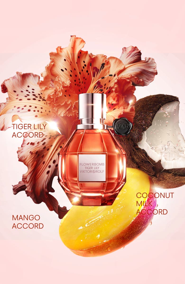 Viktor&Rolf Flowerbomb Tiger Lily Eau de Parfum 2-Piece Holiday Gift Set (Limited Edition) $183 Value, Alternate, color,