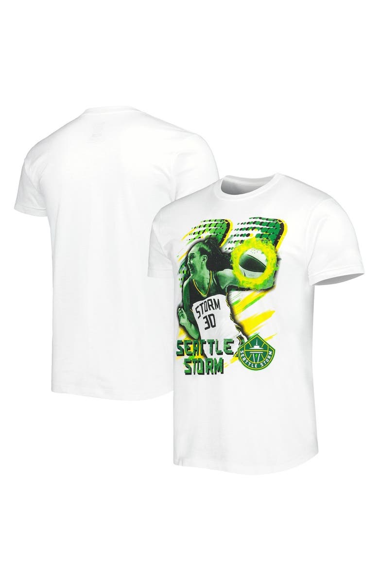 Stadium Essentials Unisex Stadium Essentials Breanna Stewart White Seattle Storm Slash T-Shirt, Alternate, color, White