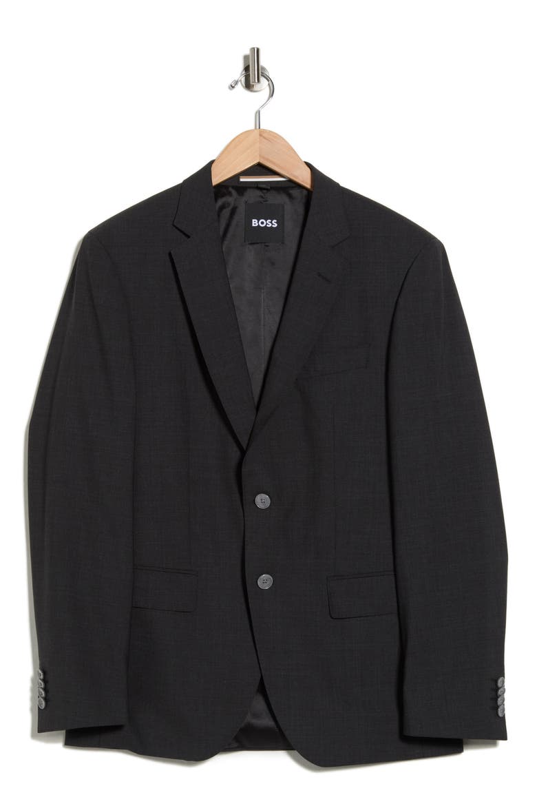Huge Virgin Wool Blend Sport Coat, Alternate, color, OPEN GREY