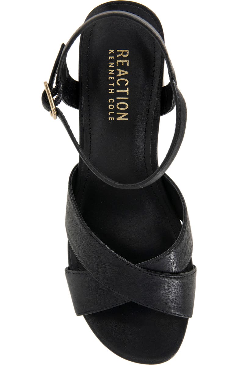Reaction Kenneth Cole Reeva Platform Sandal, Alternate, color, Black