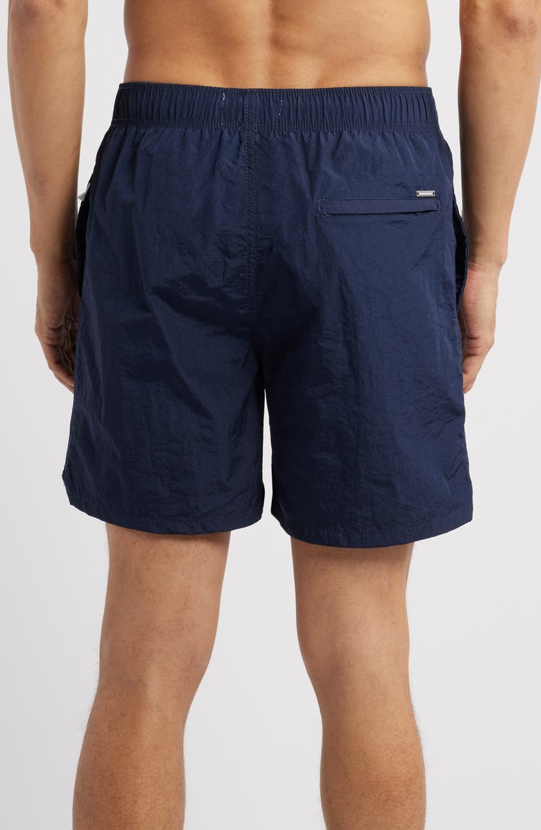 Vintage Summer Nylon Swim Trunks, Alternate, color,