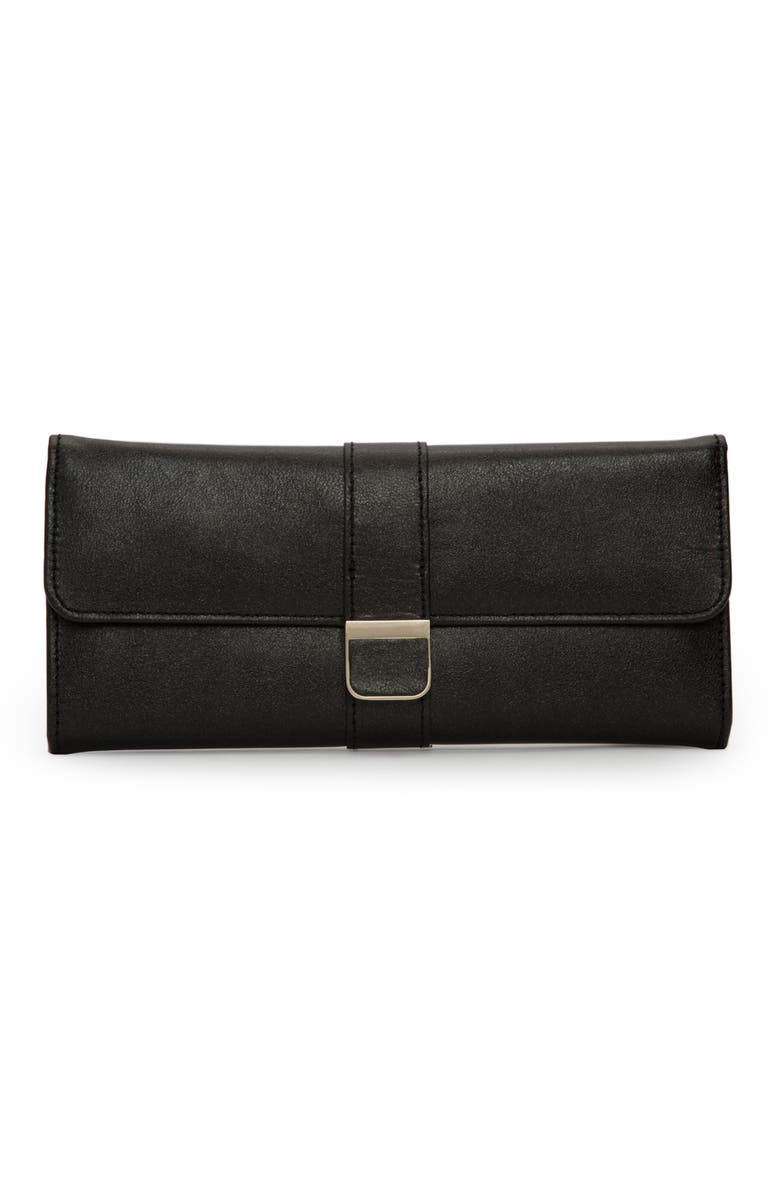 WOLF Palermo Jewelry Roll, Main, color, Black Anthracite