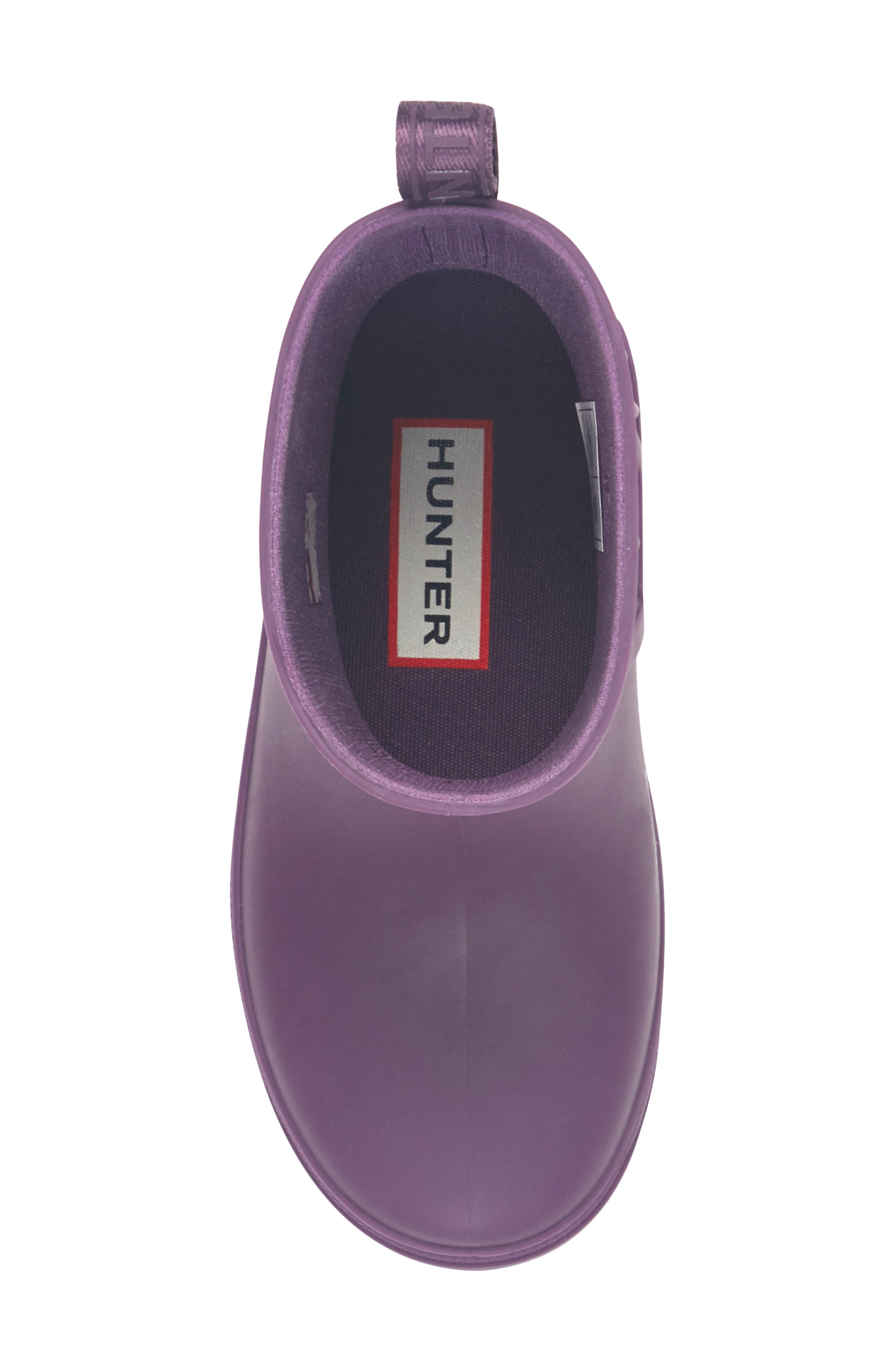 Kids' Grace Waterproof Rain Boot, Alternate, color, DARK PURPLE 500