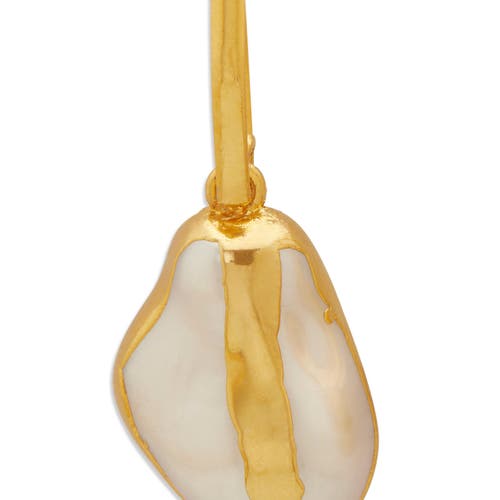 Dhwani Bansal Kora Drops In Gold Plated