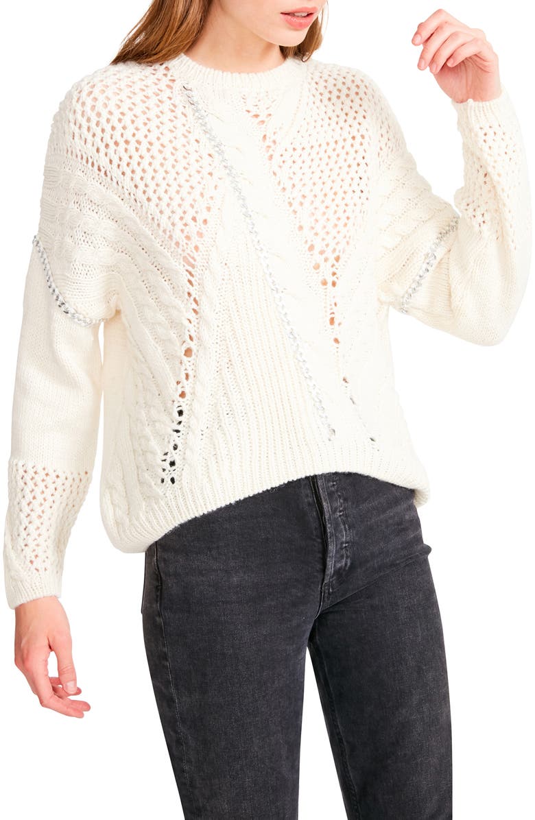 BB Dakota by Steve Madden Dream All Day Sweater, Alternate, color, 