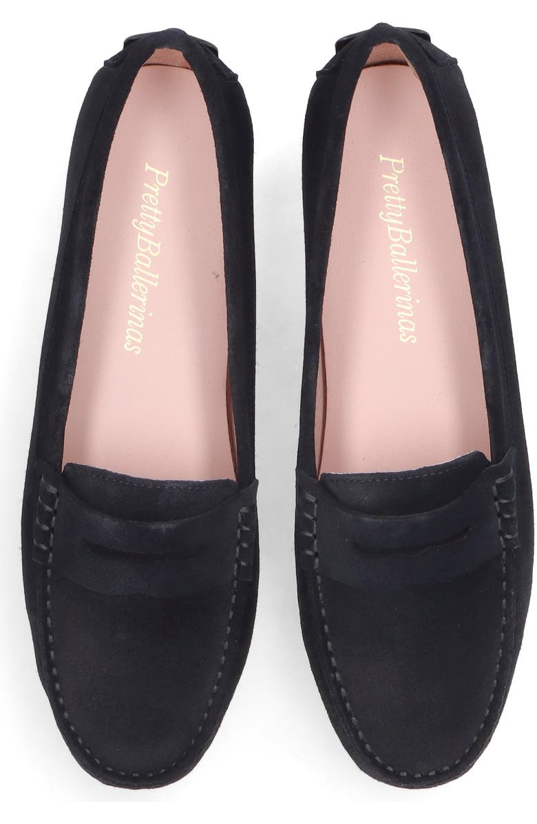 Pretty Ballerinas Driving Moccasin, Main, color, Blue