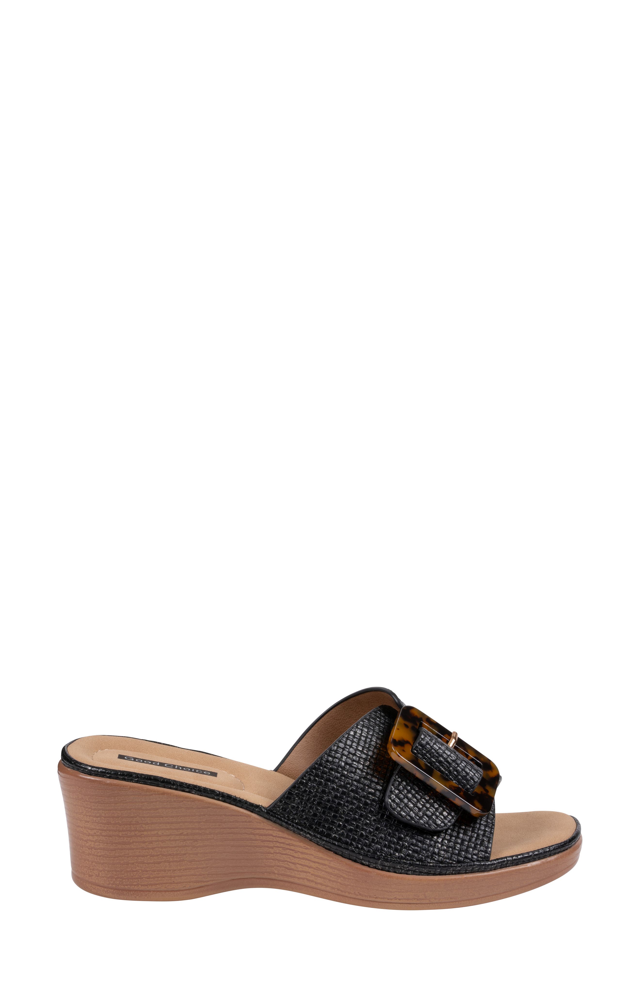 GC SHOES Teri Wedge Sandal, Alternate, color, 