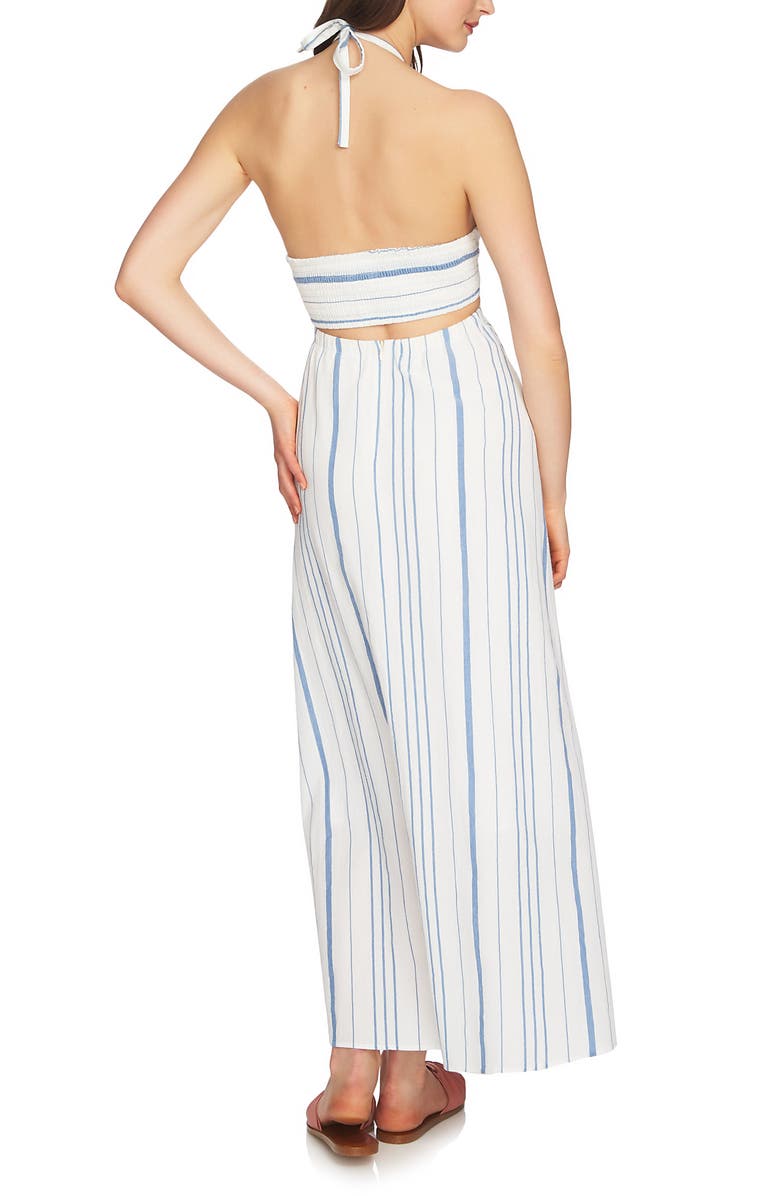 1.STATE Cinched Bodice Maxi Dress, Alternate, color, 