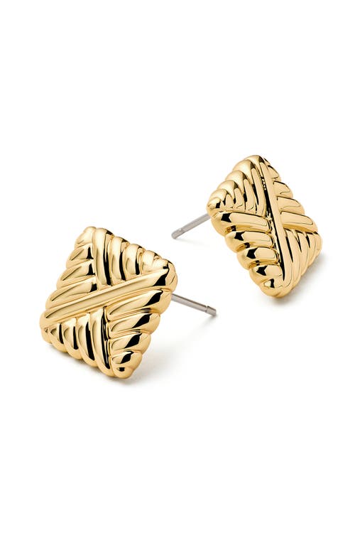 Ana Luisa Gold Stud Earrings