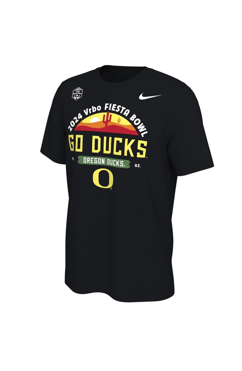 Nike Men's Nike  Black Oregon Ducks 2024 Fiesta Bowl Mantra T-Shirt, Alternate, color, 
