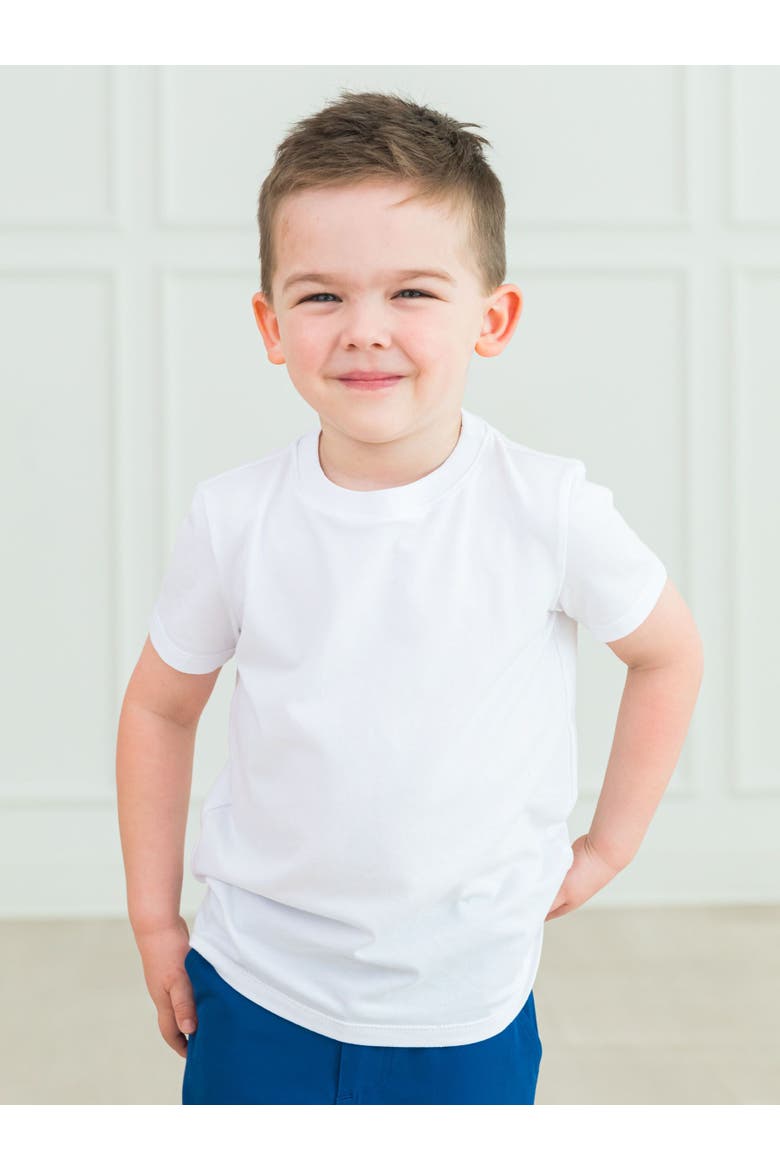 Short Sleeve Basic Tee, Alternate, color, White