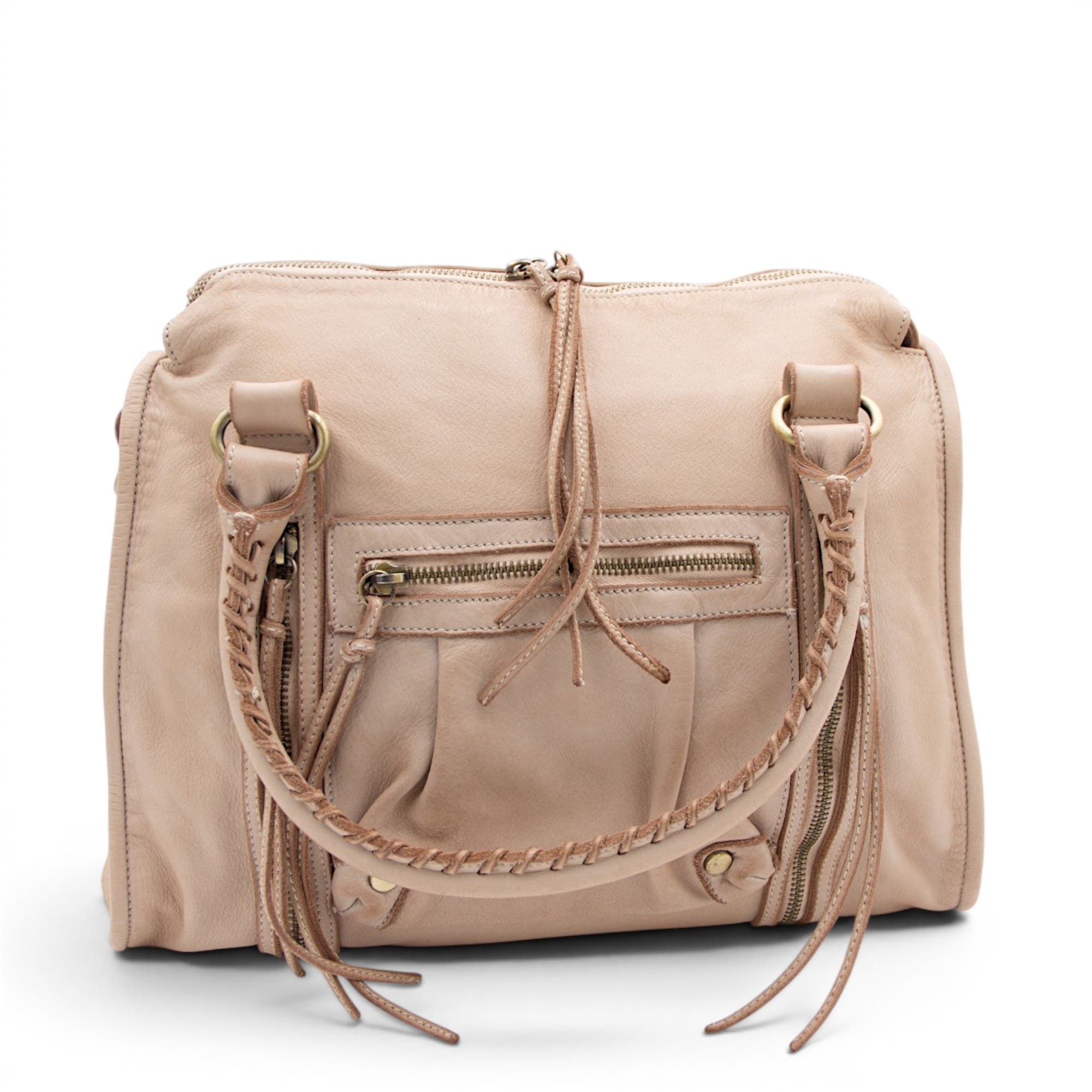 Large Pocket Satchel, Alternate, color, Light Taupe