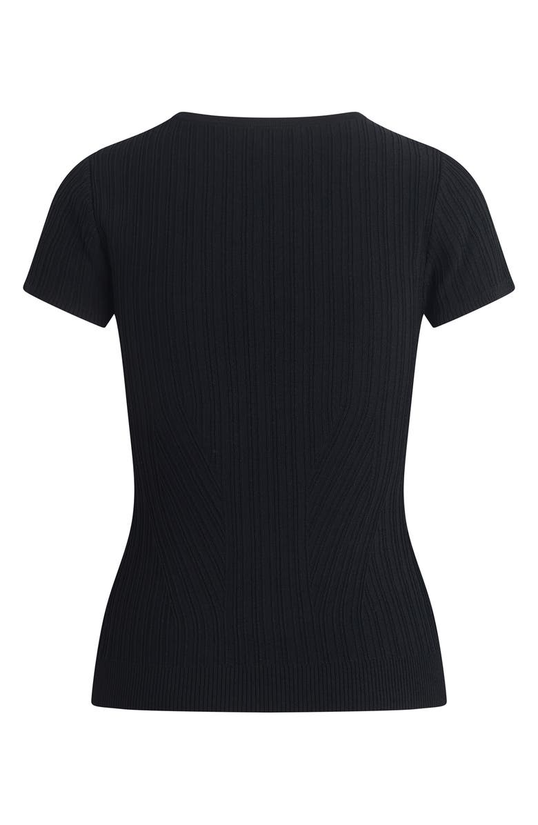 Favorite Daughter Kennedy Rib Top, Alternate, color, Black