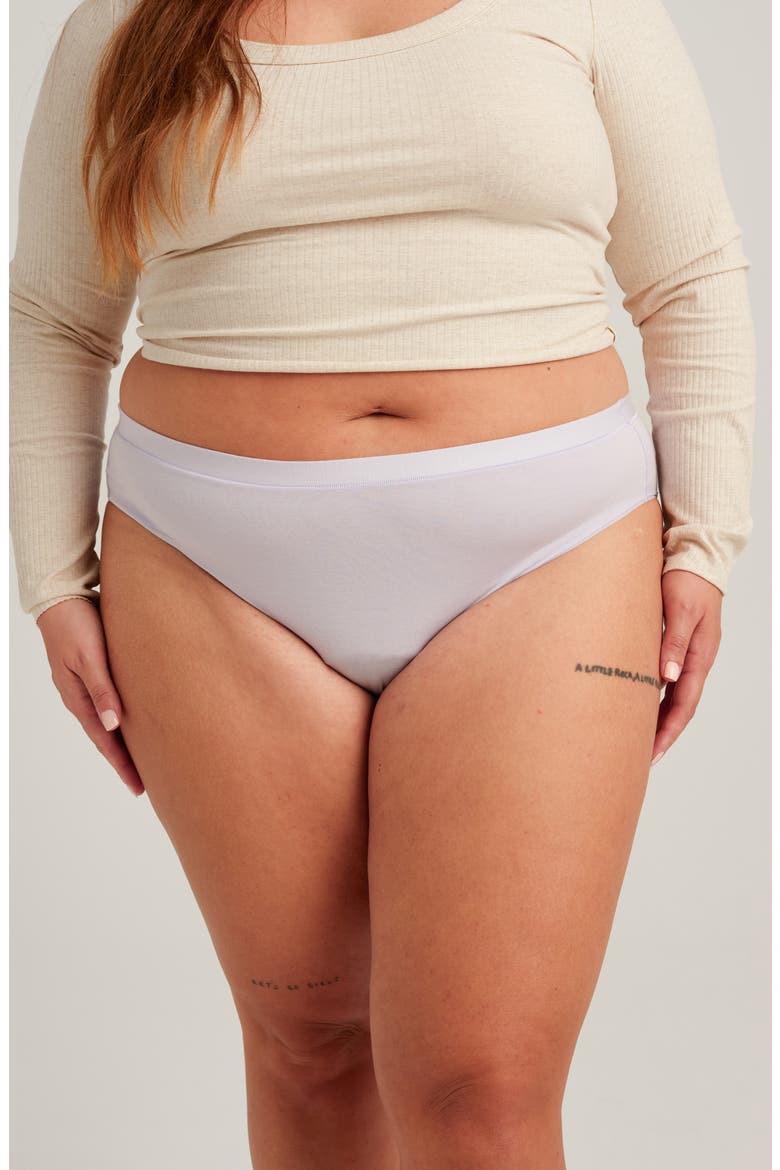 Period & Leakproof High Absorbency Comfort Briefs, Main, color, LAVENDER