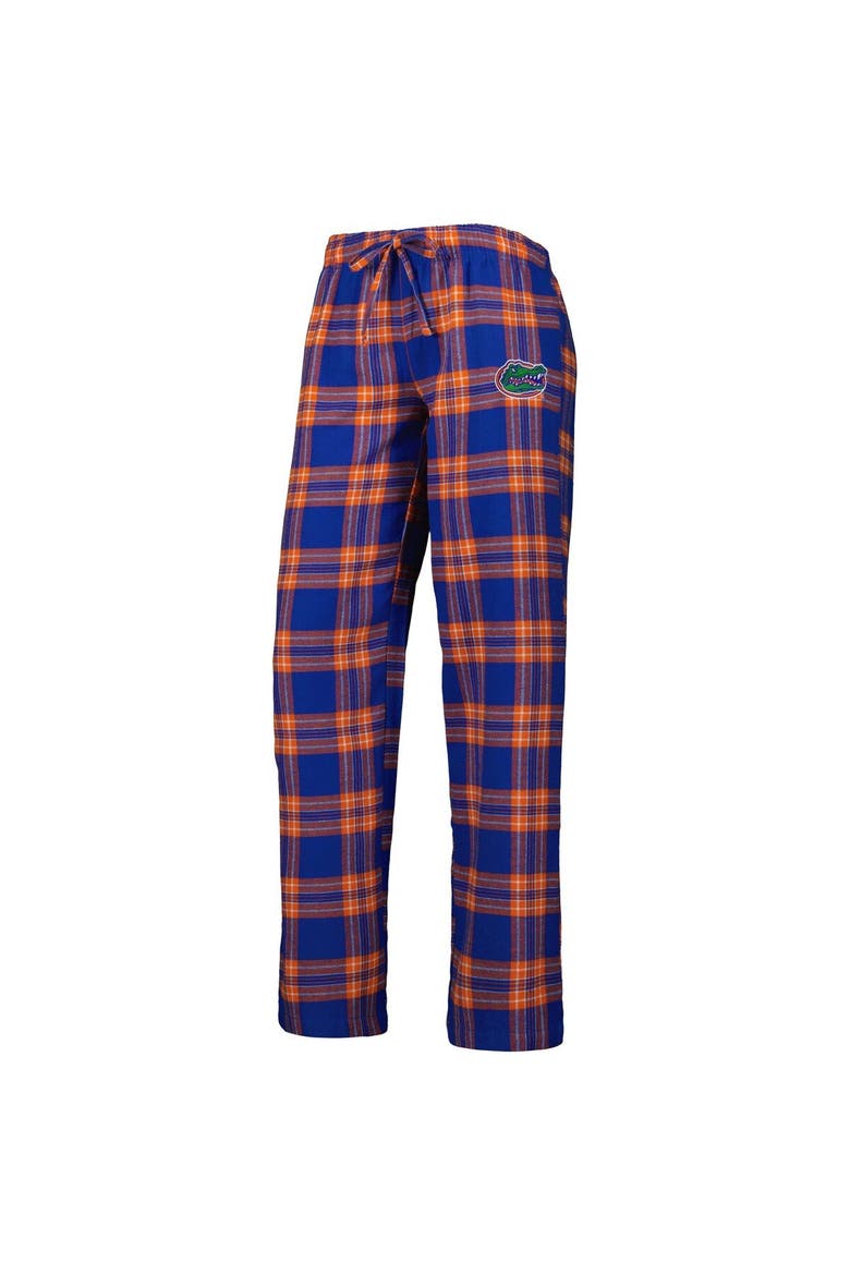 Women's Concepts Sport Royal/Orange Florida Gators Badge T-Shirt & Flannel Pants Sleep Set, Alternate, color, Royal
