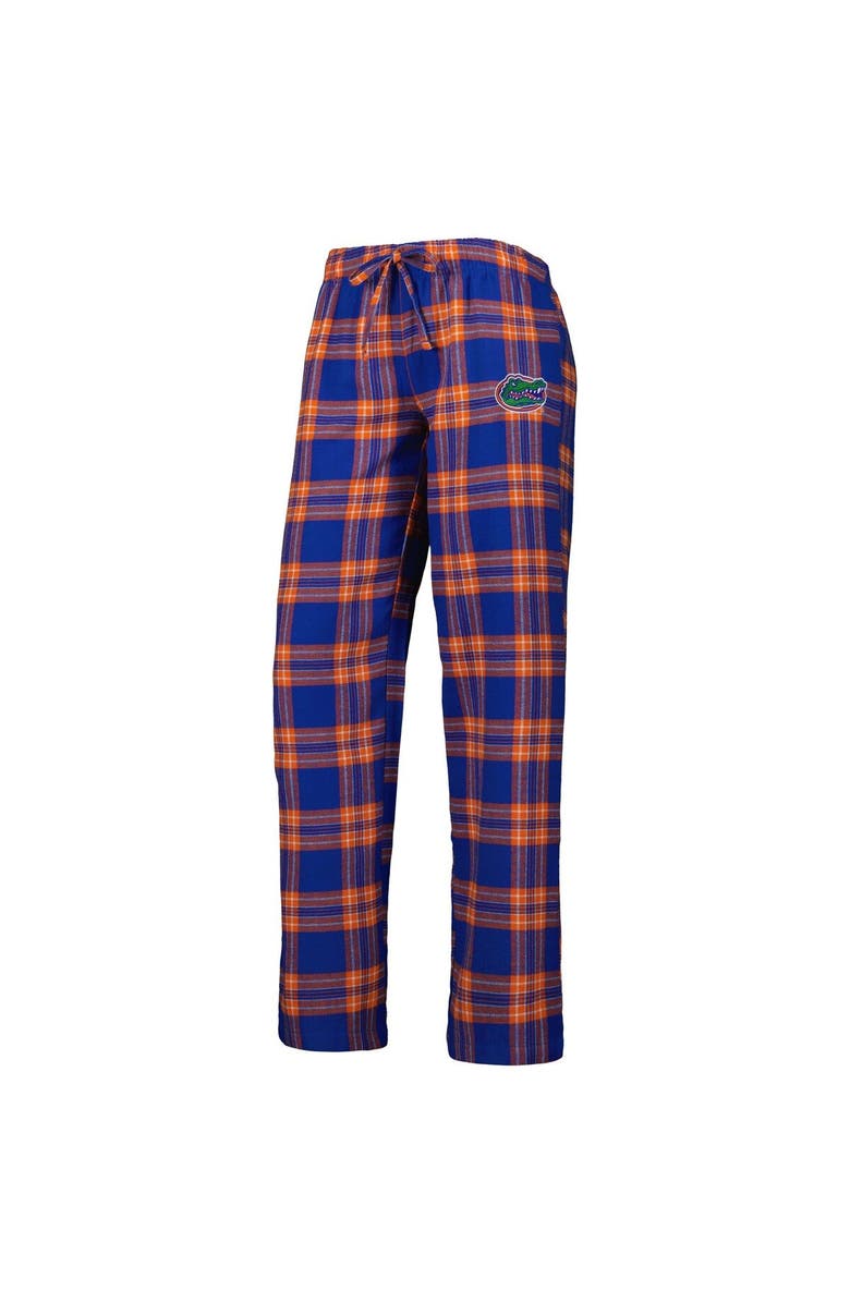 CONCEPTS SPORT Women's Concepts Sport Royal/Orange Florida Gators Badge T-Shirt & Flannel Pants Sleep Set, Alternate, color,