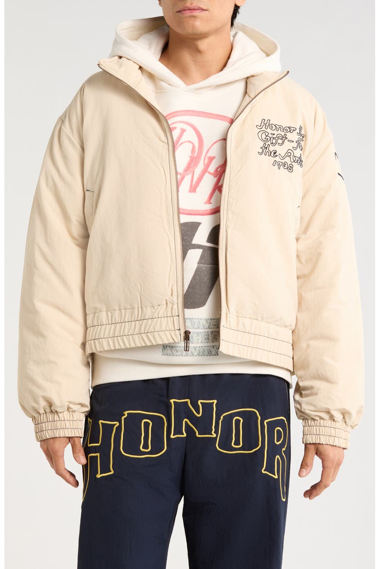 Honor Puff Jacket, Main, color, SAND