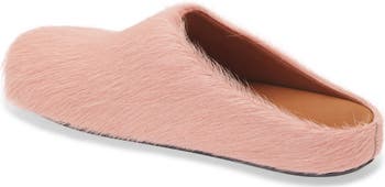 Fussbett Sabot Genuine Calf Hair Clog